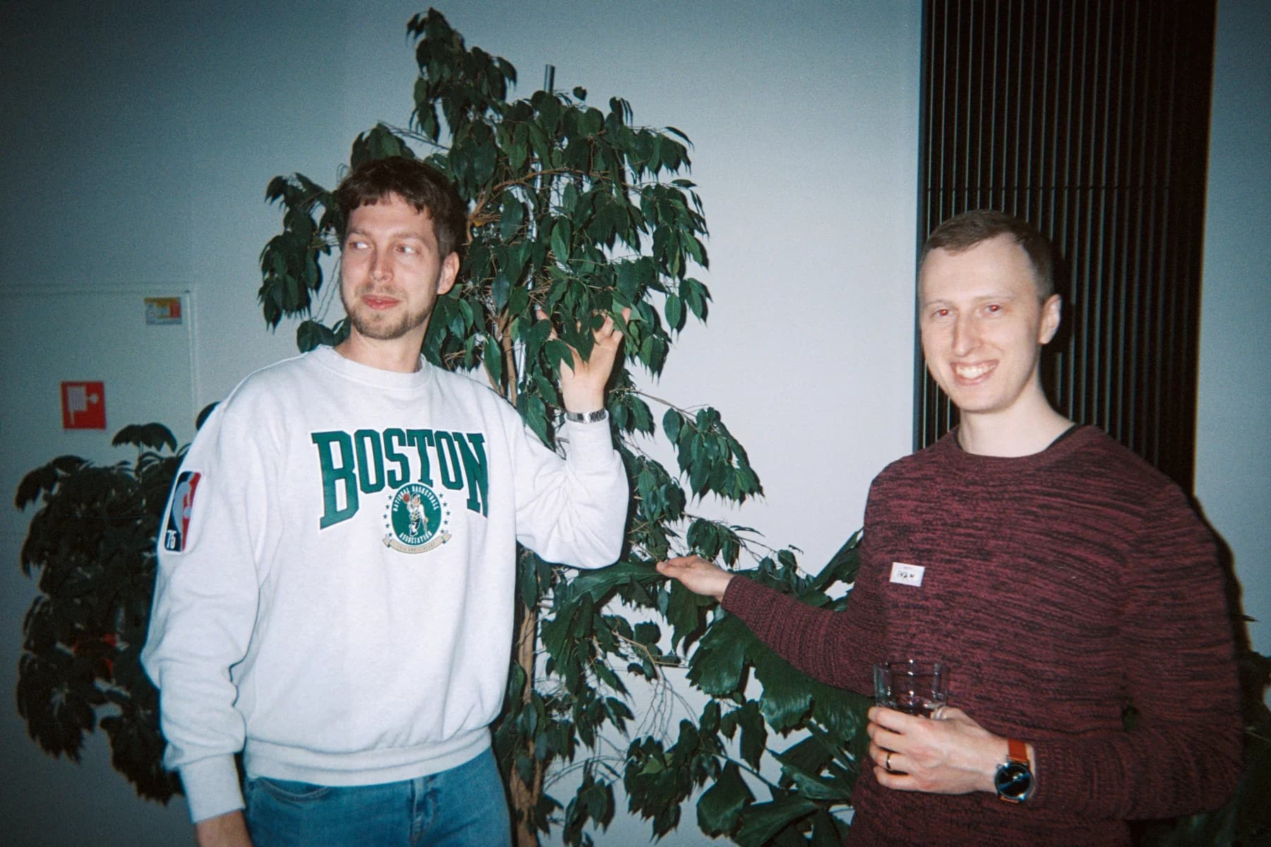 Ivan Homola with Brand Harvest founder Bohumil Pokstefl